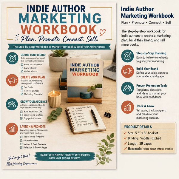 Indie Author Marketing Workbook | Simple Systems & Checklists for Book Promotion