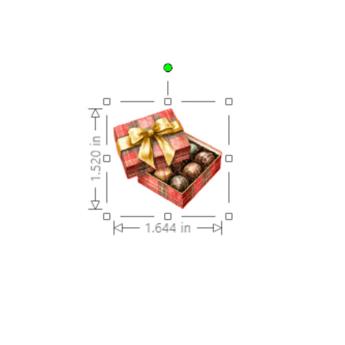 Plaid Christmas Stickers
