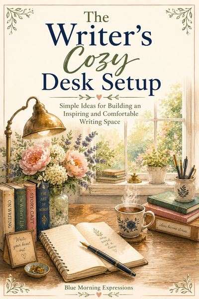 The Writer's Cozy Desk Setup – Boutique Booklet for Writers & Creative Minds
