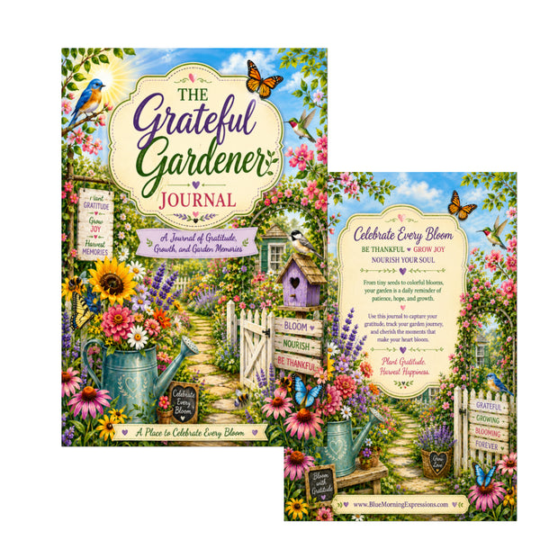 The Grateful Gardener Journal | Guided Gratitude Prompt Journal for Garden Lovers