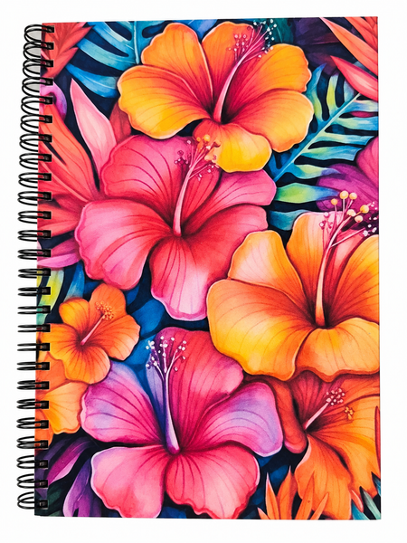 Tropical Journal & Laminated Bookmark Gift Set | 6x9 Hardcover Notebook
