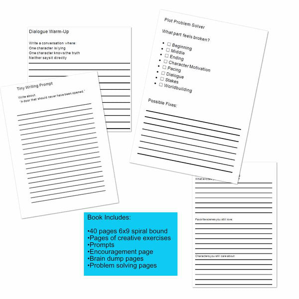 Writer's Ultimate Productivity Bundle | Writing Planners, Trackers, Notebooks & Author Resources