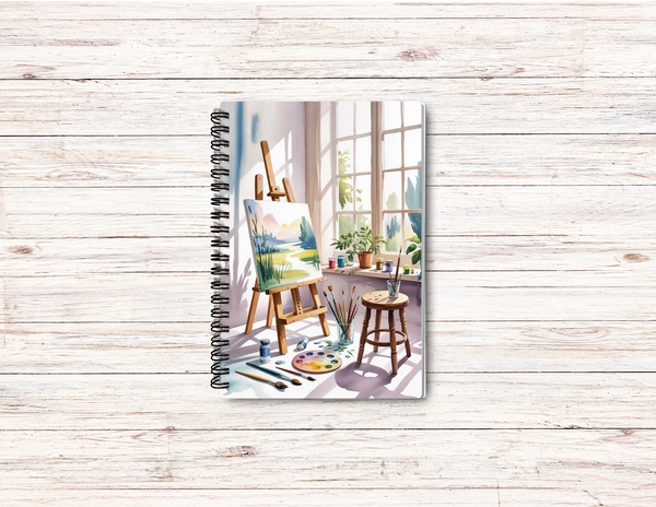 Artist Journal – 6x9 Lined Notebook or To Do List