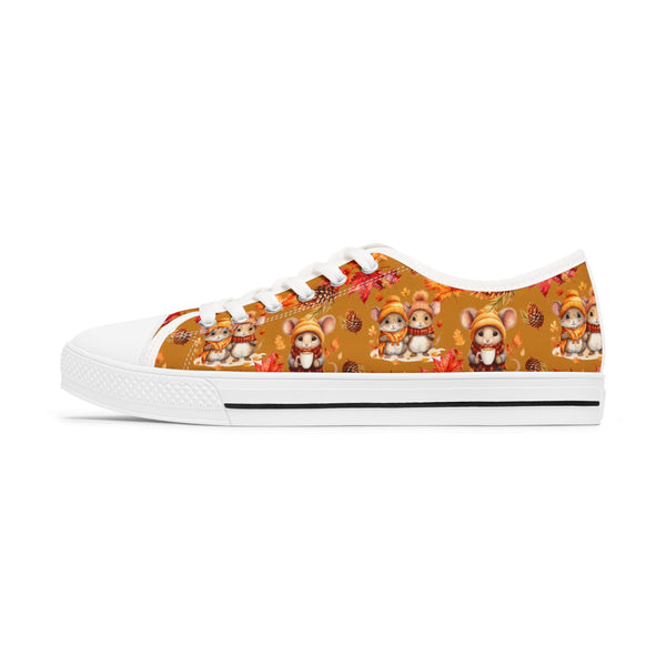 Sneaker with cartoon character design on a white background