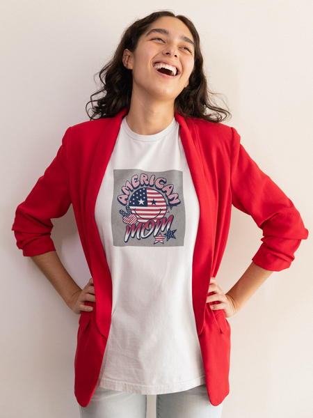 American Mom Unisex Jersey Short Sleeve Tee
