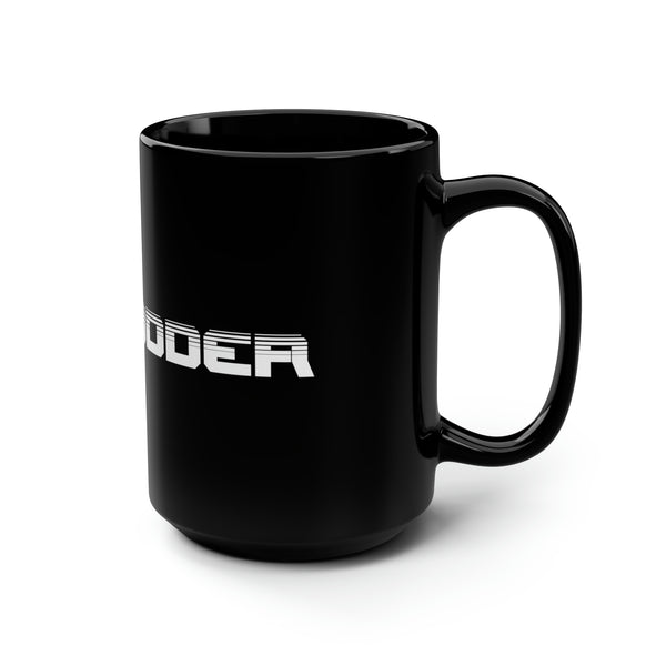 Gift for Gearheads Hot Rodder 15oz Black Hot Rod Coffee Mug for Guys