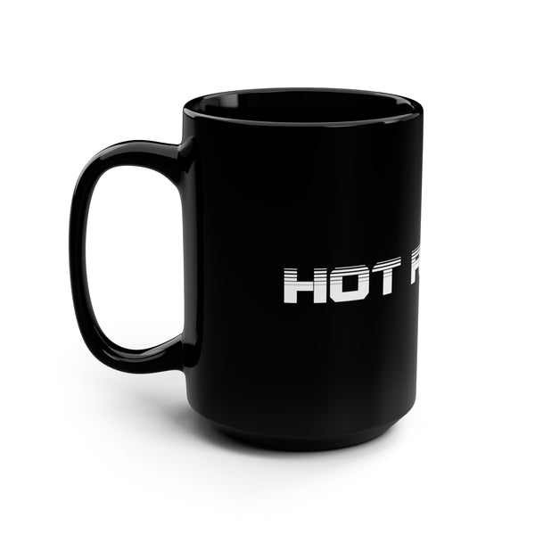 Gift for Gearheads Hot Rodder 15oz Black Hot Rod Coffee Mug for Guys