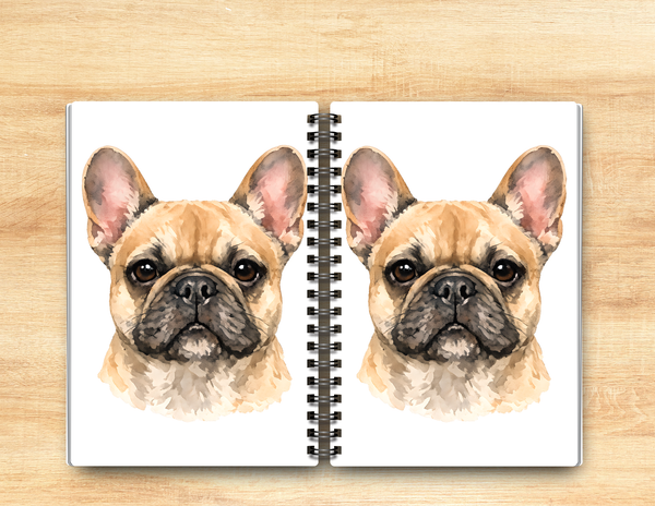 French Bulldog Journal – 6x9 Lined Notebook or To Do List