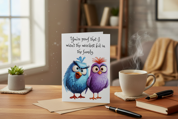 Funny Friendship Card lifestyle image