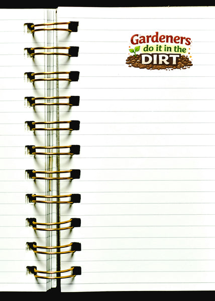 Gardeners Do It in the Dirt Sticker Gardening Humor Plant Lover Funny Garden Pun