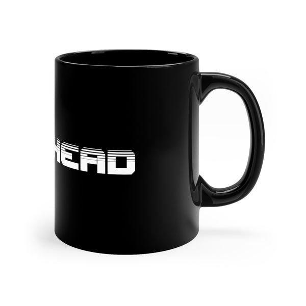 Gift for Gearheads 11oz Black Hot Rod Coffee Mug for Guys