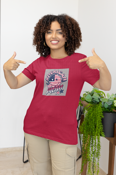 American Mom Unisex Jersey Short Sleeve Tee