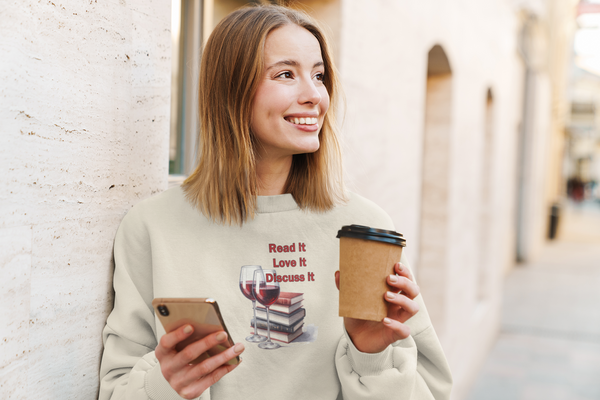 Read it Love it Discuss It Sweatshirt Book Club Shirt