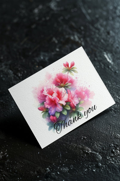 12 Printable Greeting Cards Digital Thank You Notes