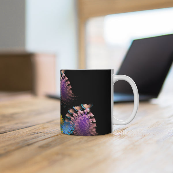 Fractal Coffee Mug 2-Sizes 11oz/15oz Dishwasher Microwave Safe