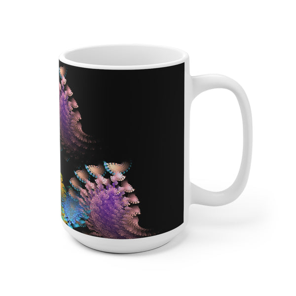 Fractal Coffee Mug 2-Sizes 11oz/15oz Dishwasher Microwave Safe
