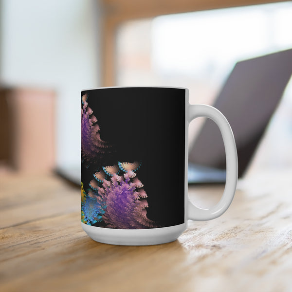 Fractal Coffee Mug 2-Sizes 11oz/15oz Dishwasher Microwave Safe