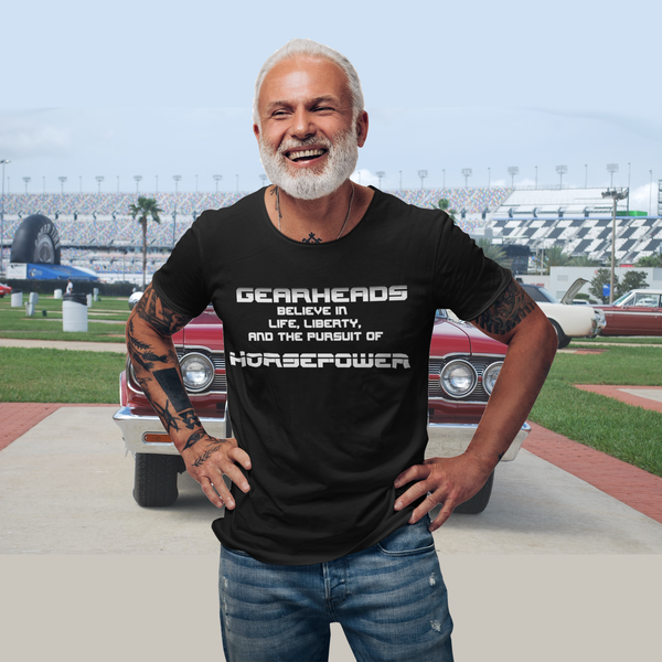 Gifts for Gearheads Pursuit of Horsepower Unisex Softstyle T-Shirt