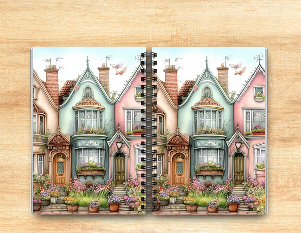 Victorian Homes Journal – 6x9 Lined Notebook or To Do List