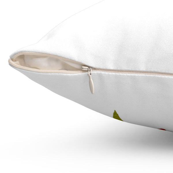 World's Best Grandma Pink Rose Decorative Floral Throw Pillows, Home Decor