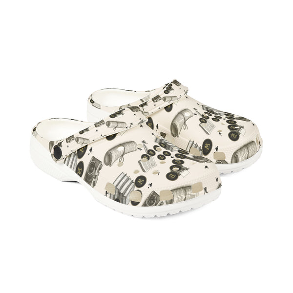 Writer at Work Clogs for Women, Author Casual Footwear, EVA Foam Rubber Shoes