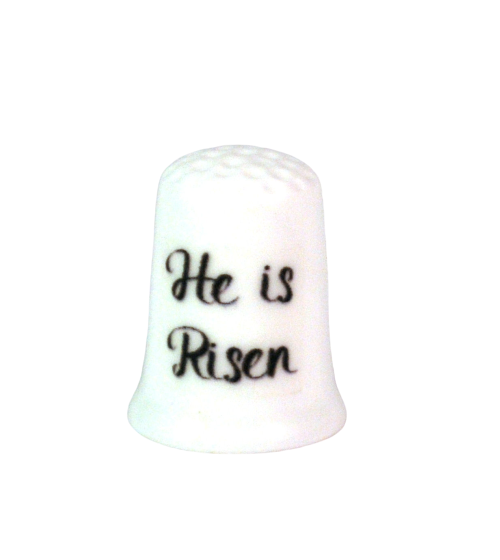 Easter Christian Cross Handmade Collectible Thimbles