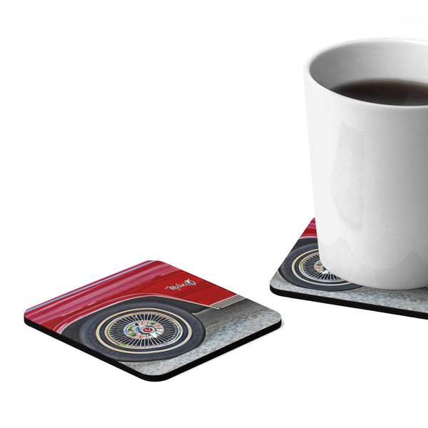 Marlin Square Hardboard Coaster Set - 4pcs