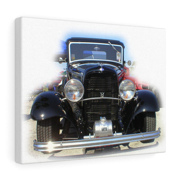 1932 Ford V8 Canvas Gallery Wraps, 32 Ford Hot Rod Wall Art for Guys