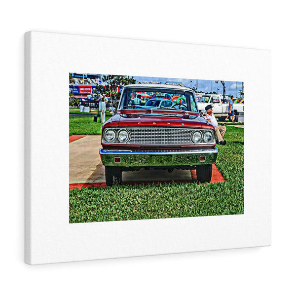 1963 Ford Fairlane Hot Rod Canvas Gallery Wraps Wall Art Home Decor