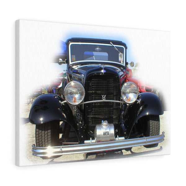 1932 Ford V8 Canvas Gallery Wraps, 32 Ford Hot Rod Wall Art for Guys