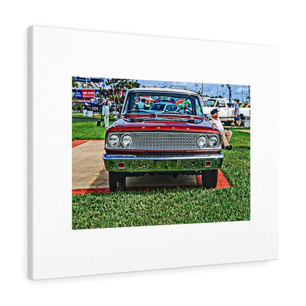 1963 Ford Fairlane Hot Rod Canvas Gallery Wraps Wall Art Home Decor