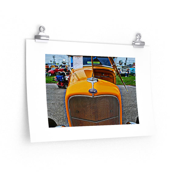 1932 Ford Hot Rod Poster Vintage Car Garage Wall Art