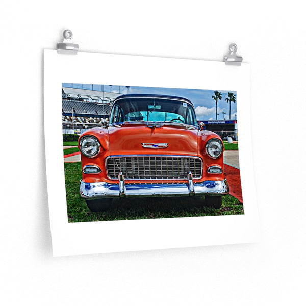 1955 Chevrolet Hot Rod Wall Art Matte Print Poster 