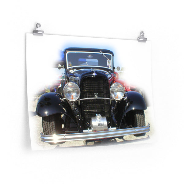 1932 Ford V8 Hot Rod Poster for Guys Wall Decor Home Wall Art