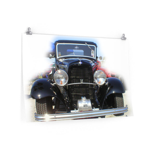 1932 Ford V8 Hot Rod Poster for Guys Wall Decor Home Wall Art