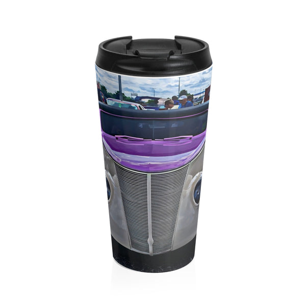 1937 Ford Custom Car Hot Rod Stainless Steel Travel Mug