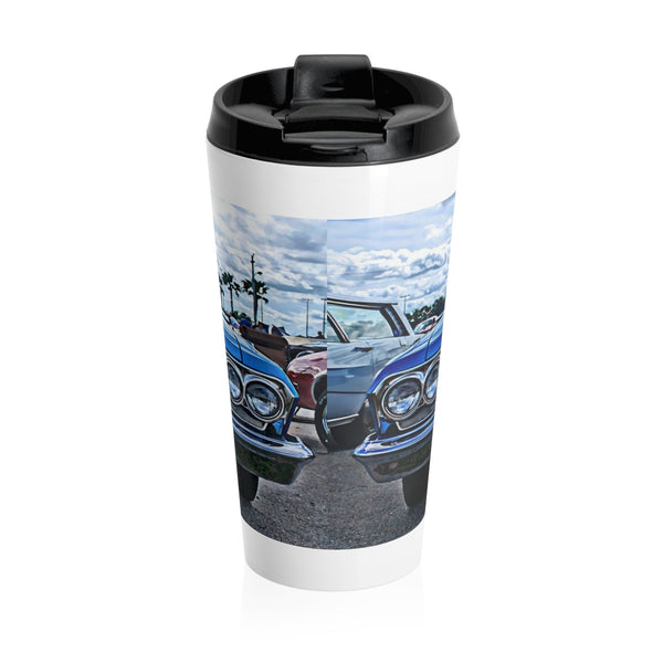 1962 Chevy Impala Hot Rod Stainless Steel Travel Mug, Coffee Mug for Guys