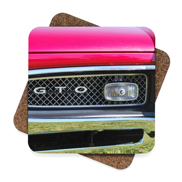 GTO Square Hardboard Coaster Set - 4pcs