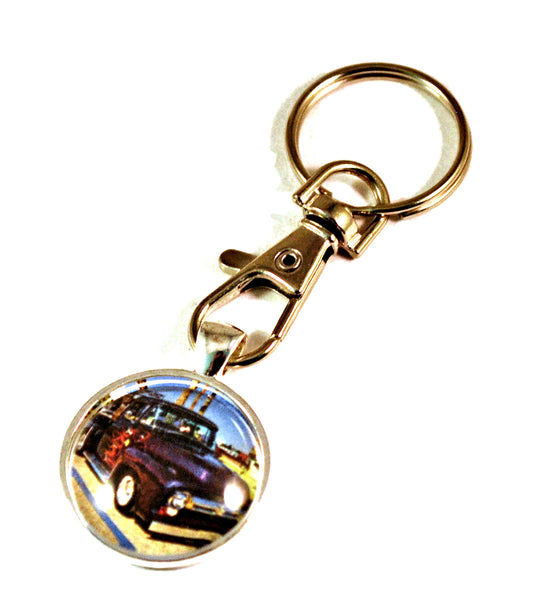 1956 Ford F-Series Truck Hot Rod Keyrings for Men