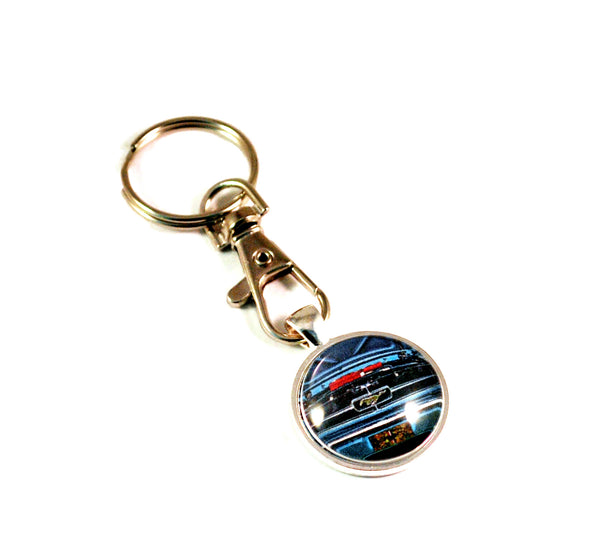 Ford Muscle Car Mustang Hot Rod Vintage Car Keyrings for Men