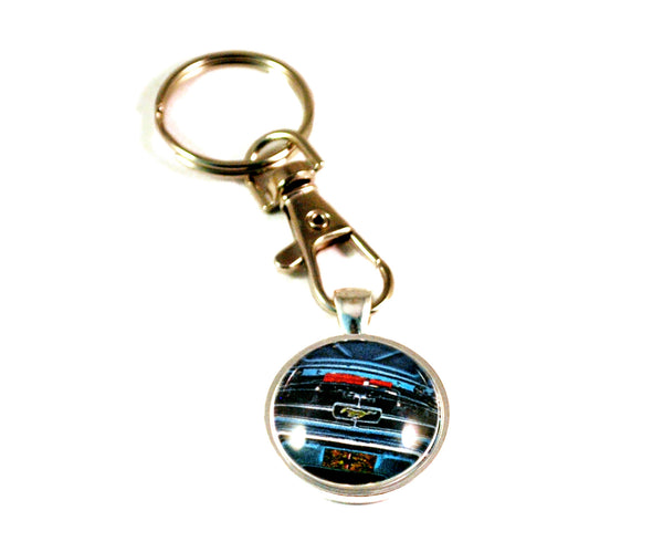 Ford Muscle Car Mustang Hot Rod Vintage Car Keyrings for Men