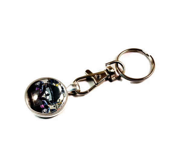 1940 Lincoln Zephyr Hot Rod Vintage Auto Keyrings for men 