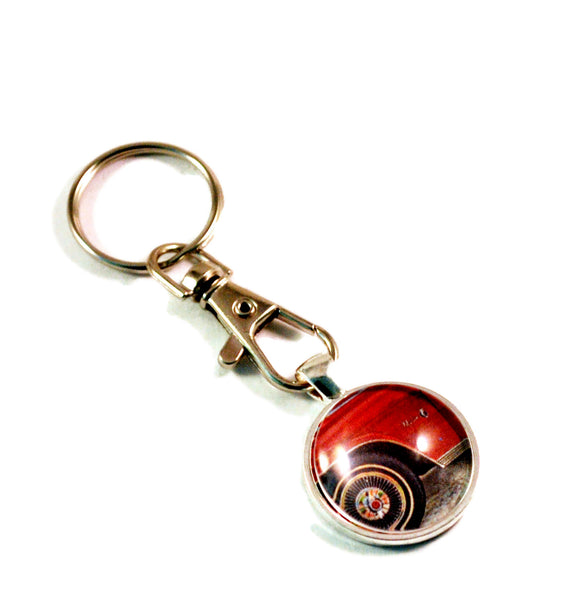 1965 Marlin Rambler Muscle Car Hot Rod Key Chain Keyrings for Men