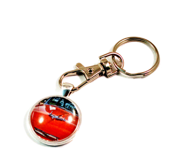 1955 Chevrolet Tri-Five Hot Rod Keyrings for Men