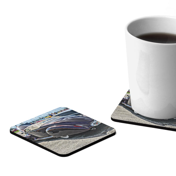 Zephyr Square Hardboard Coaster Set - 4pcs