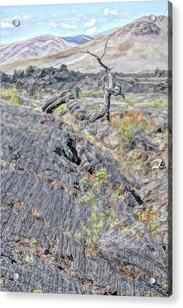 Craters Of The Moon Acrylic Print Wall Decor Home or Office 