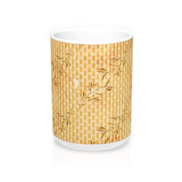 Fall Color Leaves Coffee Mug 15oz