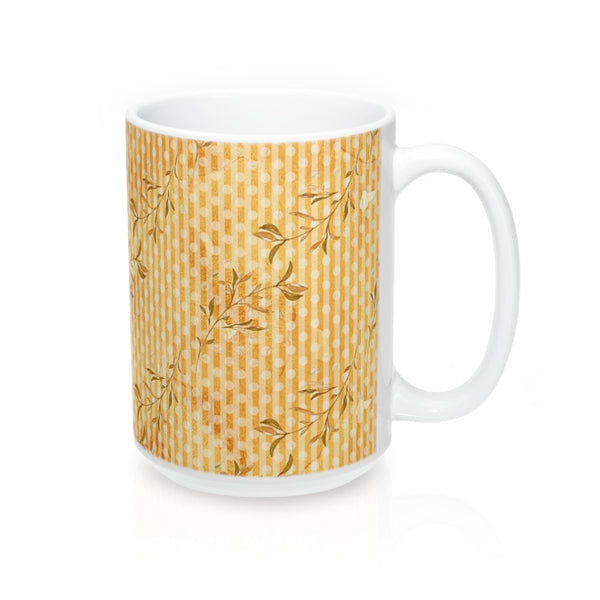 Fall Color Leaves Coffee Mug 15oz