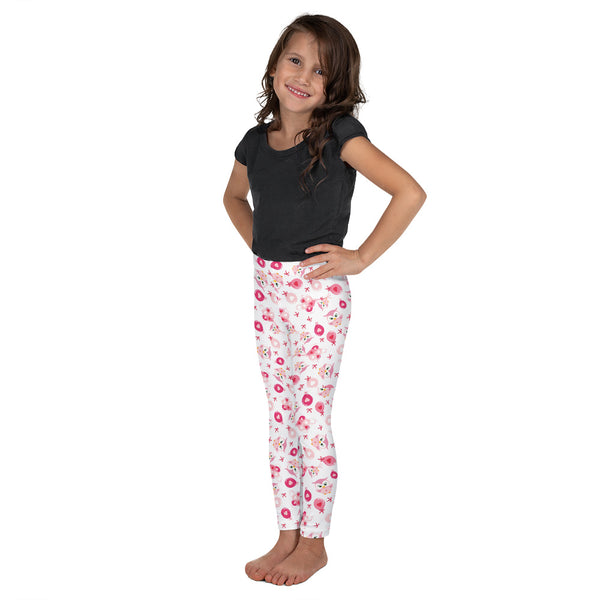 Owl Heart Valentine's Day Leggings for Kids Sizes 2T - 7