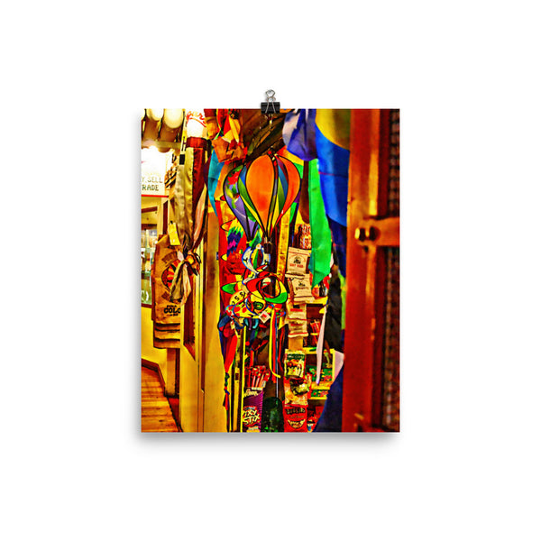 Seattle Pike Place Market Wall Art Poster Print, Colorful Home Decor